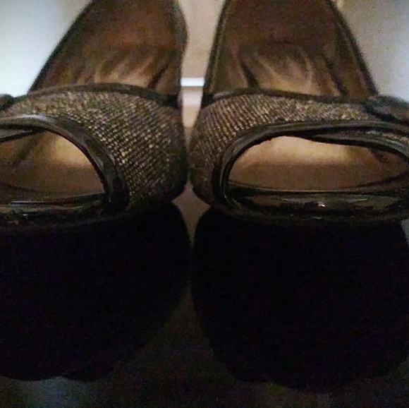 Naturalizer Tweed 7M Peep Toe Heels - Picture 6 of 8